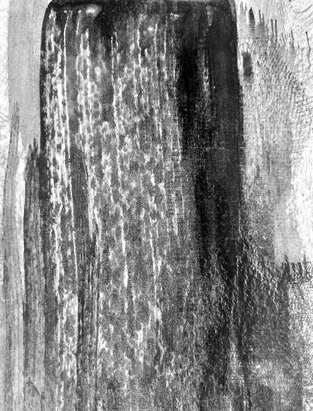 Zusätzliches Bild 9: Figurative Kunst Porträt Graphik "Der Fall", illustrator Lana Korolievskaia Tinte Karton 