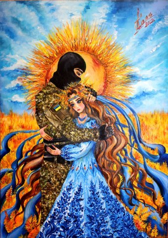 Живопис "Ручна робота, український живопис олією", живописець Hanna Soloviova масло холст в Jose Art Gallery