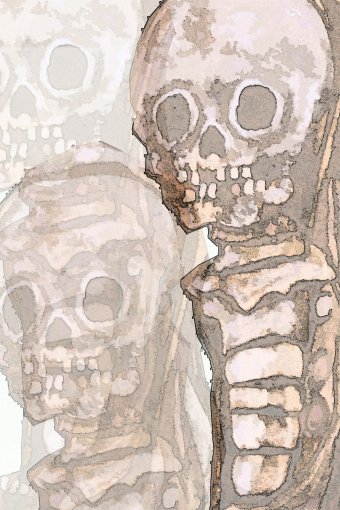 Arte digital "Sombras do Invisível", artista digital Sergio Luiz Cerezer Benetti Sergio na Jose Art Gallery