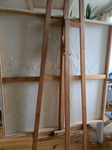 Additional view 5: Abstract Marine Art Painting Veins of the Ocean by painter Olena Rudnieva oil canvas 