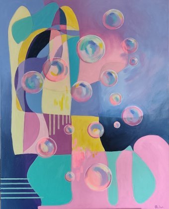 Painting "Dreams" by painter KOlha acrylic canvas at Jose Art Gallery