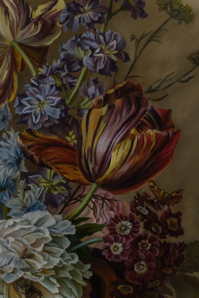 Additional view 3: Realism Still-Life Painting Timeless Beauty Realism Still Life by painter Valentyna Ivanova oil canvas 