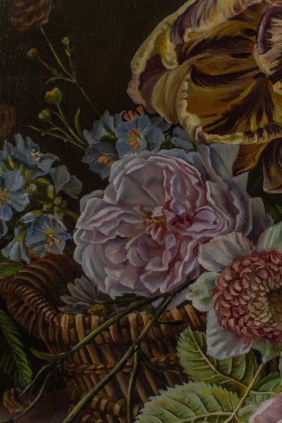 Additional view 5: Realism Still-Life Painting Timeless Beauty Realism Still Life by painter Valentyna Ivanova oil canvas 