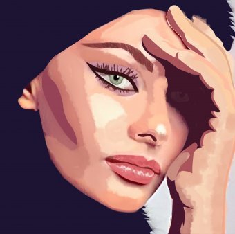 Digital Art "Sophia" by digital artist Filipa Machado at Jose Art Gallery