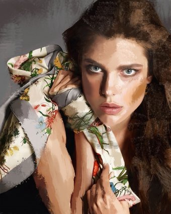 Digital Art "Timeless Elegance" by digital artist Filipa Machado at Jose Art Gallery