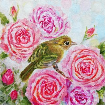 Nightingale and Roses: A Trill of Beauty