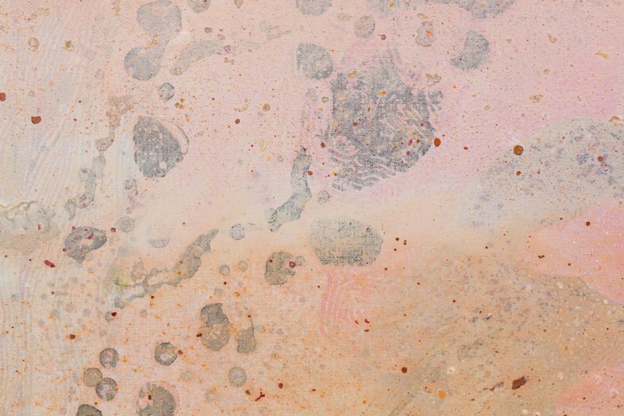 Additional view 1: Abstract Landscape Painting Field of Dream 2 by painter Alena Kuznetsova mixed method canvas 