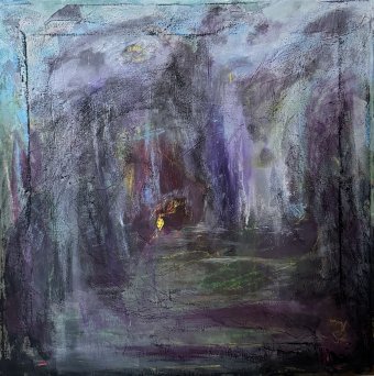 Живопись "Лабиринты Сознания", живописец Тетяна Білоус смешанная техника ткань в Jose Art Gallery