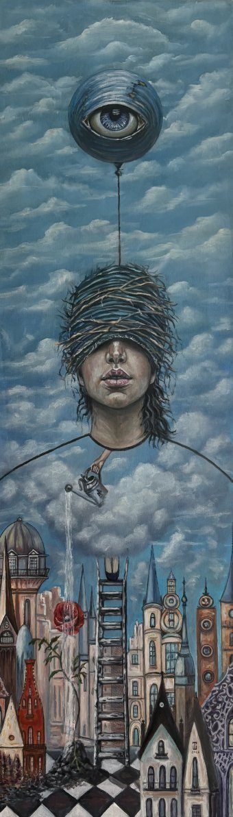 Живопис "Третє око", живописець Tamara Shemiakina масло холст в Jose Art Gallery