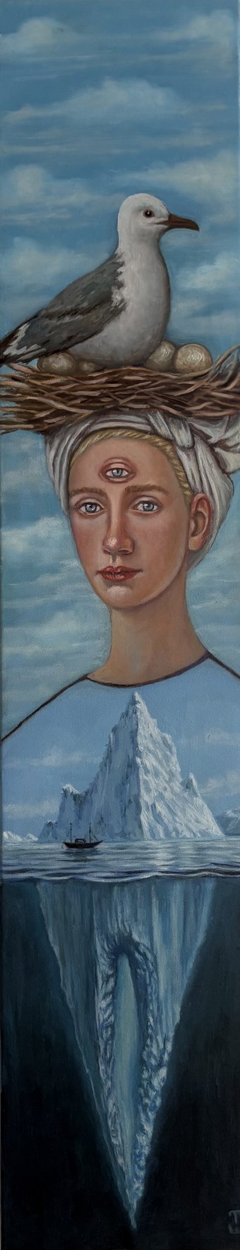 Живопис "Третє око", живописець Tamara Shemiakina масло холст в Jose Art Gallery