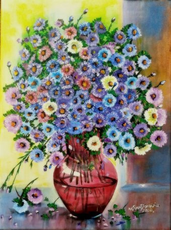 Martinki in a vase