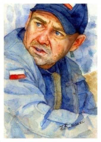 Watercolor portrait