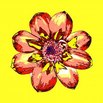 Digital Art "Abstract Explosion" by digital artist Sergio Luiz Cerezer Benetti Sergio at Jose Art Gallery