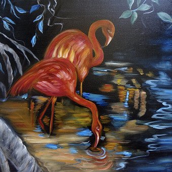 Flamingoes