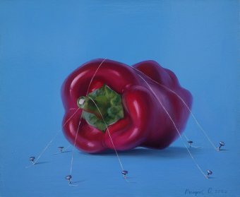 Painting "Gulliver" by painter Olena i Gennady Vulysk oil canvas at Jose Art Gallery