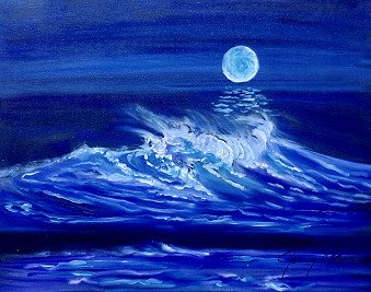 Moonlit Wave
