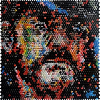 Lemmy Tribute in Recycled Caps