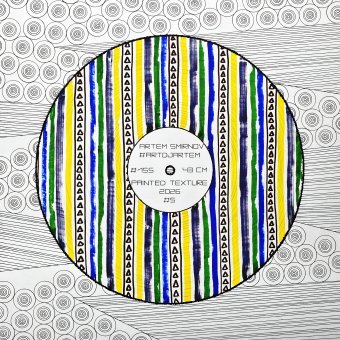 Графика "Винил и Паттерны: Современная Абстракция", иллюстратор #artdjartem чернила бумага в Jose Art Gallery