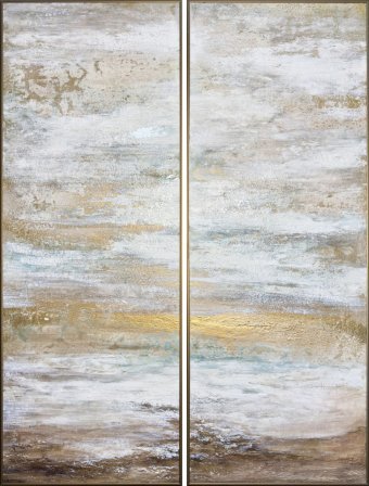 Живопись "Молчаливый водоём", живописец Ксения Елисеева смешанная техника пластик в Jose Art Gallery