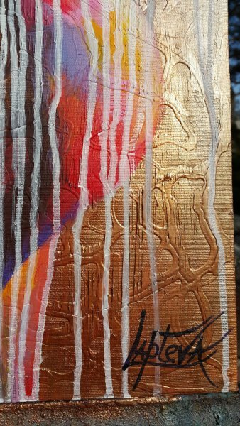 Additional view 7: Contemporary Art Nude Painting Bather by painter Viktoria Lapteva acrylic canvas 