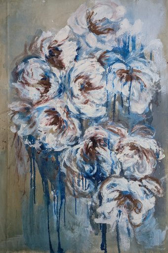 Éveil du printemps en fleurs abstraites