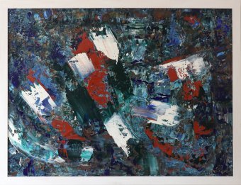 Живопись "Глубина Цвета", живописец Lora Paulava масло дерево в Jose Art Gallery