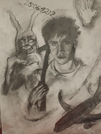 Graphik "HD", illustrator Quetme Gravüre Papier in der Jose Art Gallery