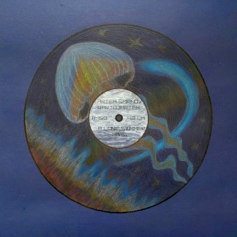 Grafika "Meduzy w kosmosie", ilustrator #artdjartem ołówek papier w Jose Art Gallery