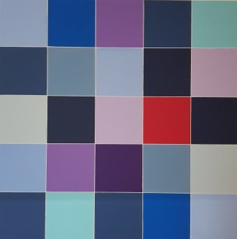 Живопись "20231010 - Blue Notes", живописец ARTUS акрил холст в Jose Art Gallery