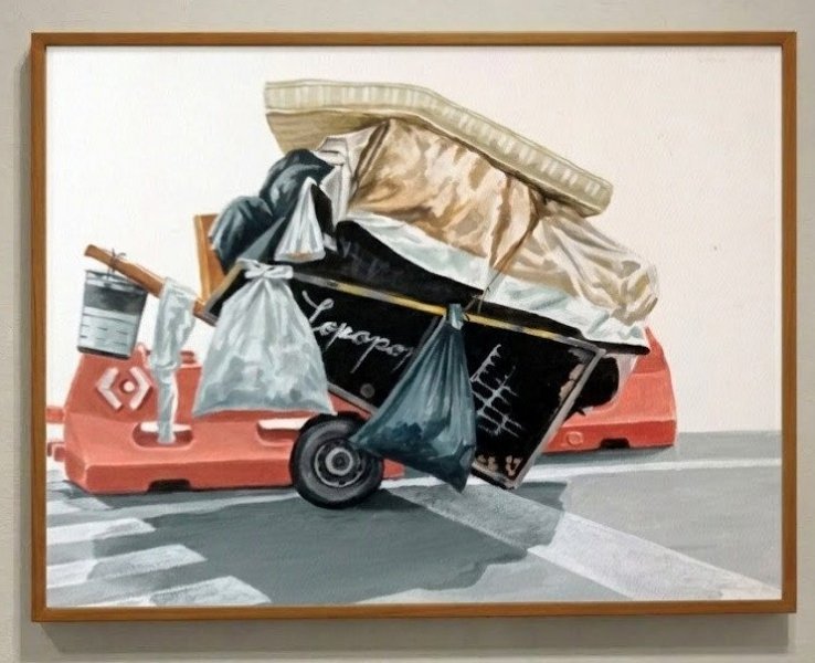 Aesthetics of the rummage Drawing - leonardo reina