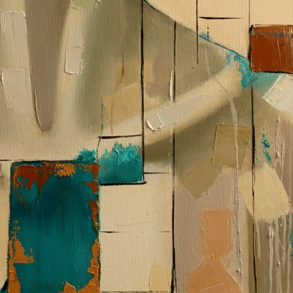 Additional view 6: Conceptual Portrait Painting Gravitation by painter Yulianna Tulinova oil canvas 