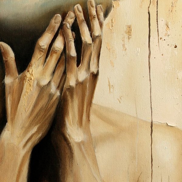 Additional view 7: Conceptual Portrait Painting Thoughts of the universe by painter Yulianna Tulinova oil canvas 