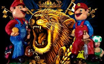 Скульптура "TWIN FANTASY WORLD / ROMAN", скульптор ANGEL PIANGELO Суміш в Jose Art Gallery