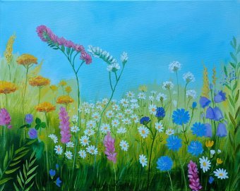 Flowering meadow