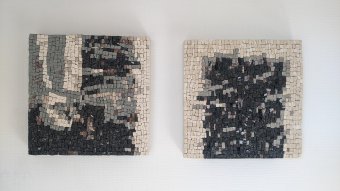 Sculpture "Walls of Marseille" by sculptor Olga Malygina Stone at Jose Art Gallery