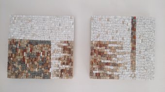 Sculpture "Walls of Marseille" by sculptor Olga Malygina Stoneware at Jose Art Gallery