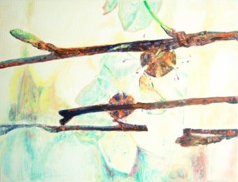 Painting "Life Continues" by painter Sebastian Rudko oil canvas at Jose Art Gallery