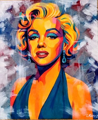 Bright Monroe: Color and Mystery of the Face