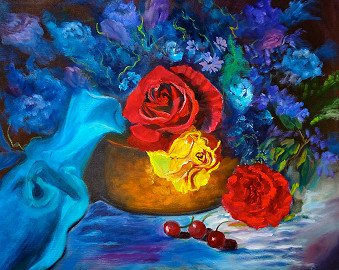 Roses and Cherries