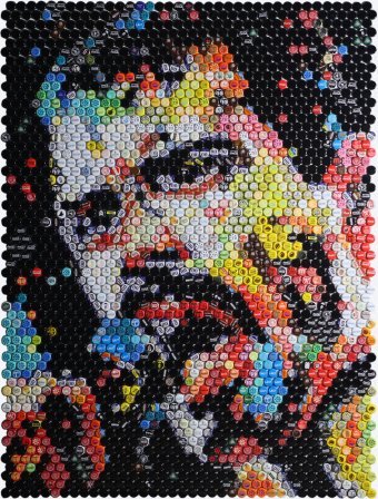 Portrait emblématique de la légende du rock Freddy Mercury