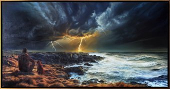Summer Thunder Unleashed: Storm and Sea