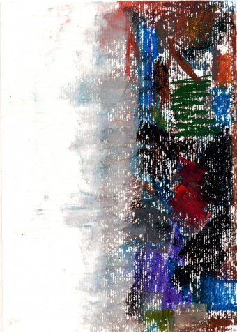 Painting "The Dirty Side of New York" by painter JackMichel pastel paper at Jose Art Gallery