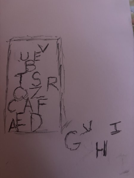 Alphabet Box Painting by Amanda Harris - Jose Art Gallery