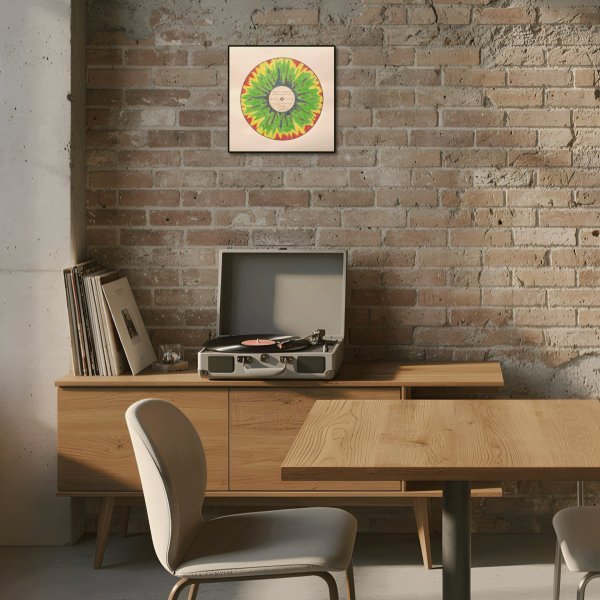 Zusätzliches Bild 2: Abstraktionismus Interieur Graphik "Smooth Rhythm A1", illustrator #artdjartem Tinte Papier 