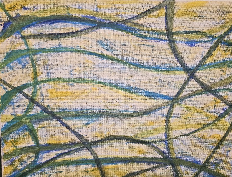 Crossroads Painting by Stephanie Cain - Jose Art Gallery
