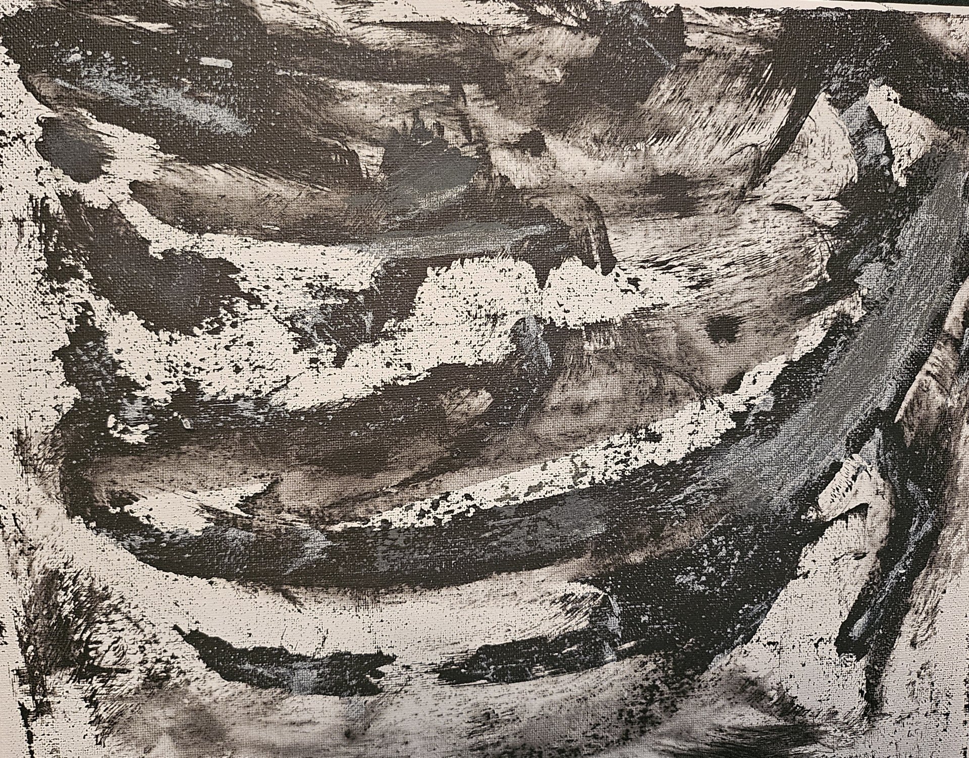 Beautiful Disaster Painting by Stephanie Cain