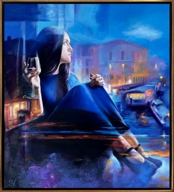 Quiet Evening Reflections Portrait