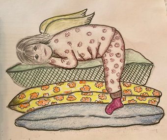 Graphique "Angel veut se souvenir du jeu", illustrateur Nomad crayon papier à la Jose Art Gallery