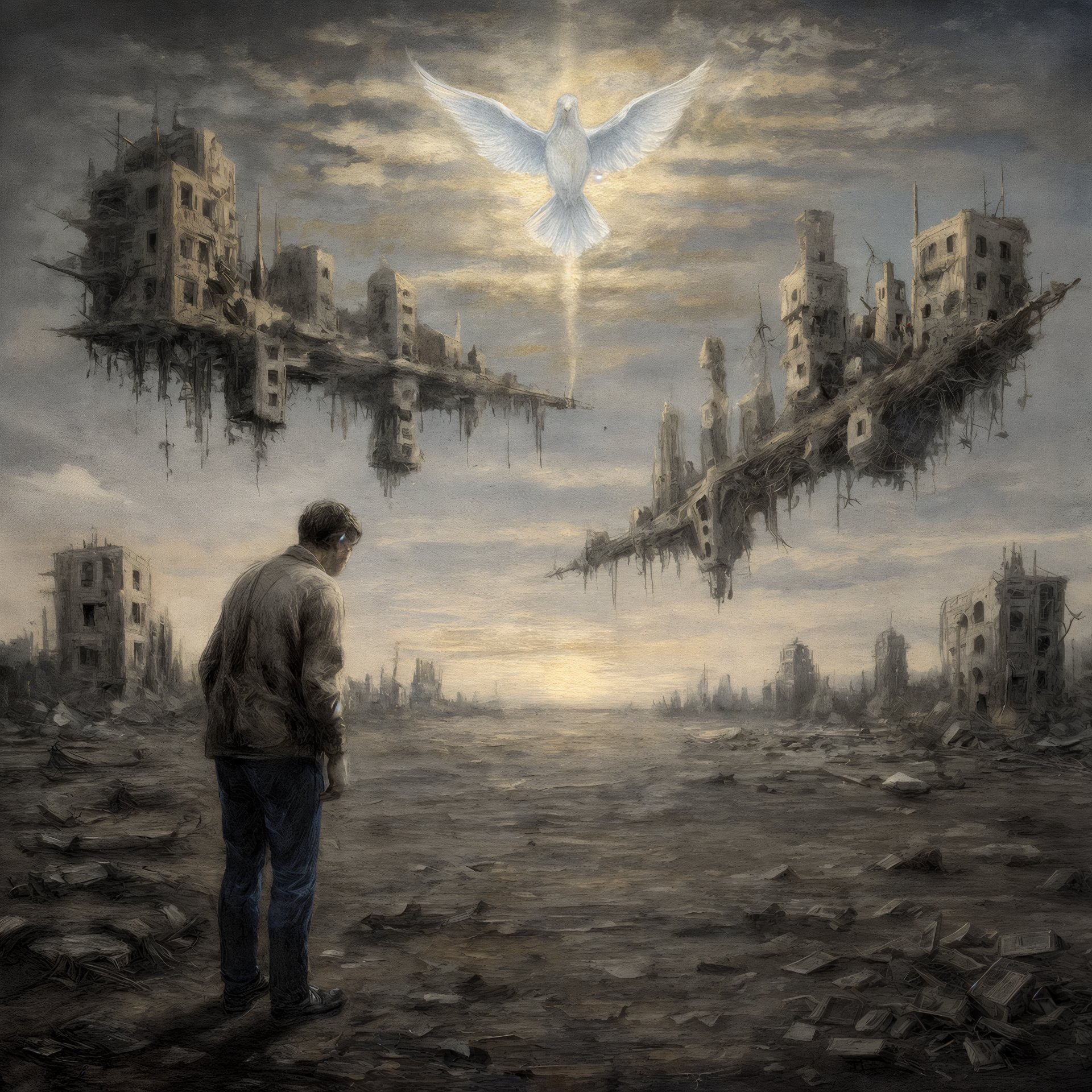 Spirit of Rebirth Painting by Andrii Franchuk