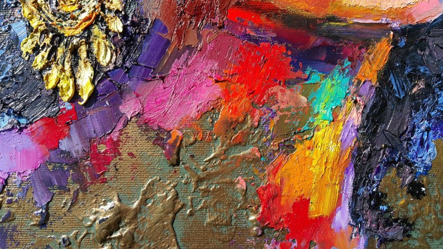 Additional view 3: Contemporary Art Portrait Painting Summer Drive by painter Viktoria Lapteva oil canvas 